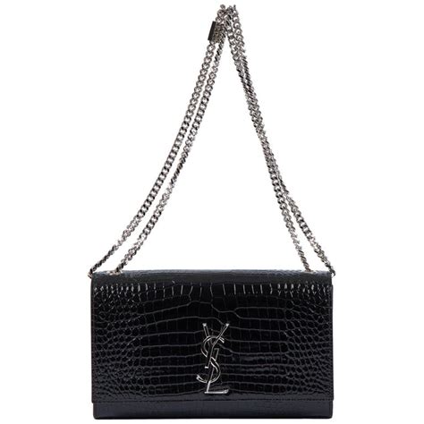 ysl vintage bucket bag|ysl black crocodile bag.